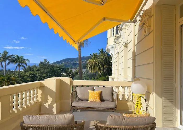 Terrasse D'azur - Sea View - Parking - Near Monaco - Private Park - Marques Apartment *