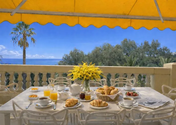 Terrasse D'azur - Sea View - Parking - Near Monaco - Private Park - Marques Menton