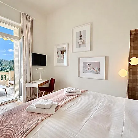 公寓 Terrasse D'azur - Sea View - Near Monaco - Private Park