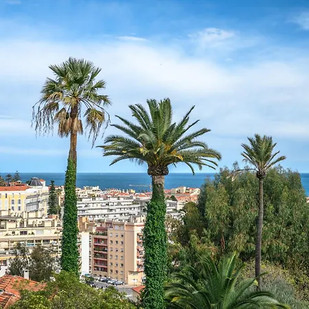 Terrasse D'azur - Sea View - Near Monaco - Private Park 公寓