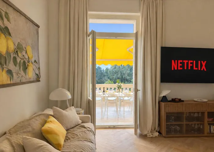 Terrasse D'azur - Sea View - Parking - Near Monaco - Private Park - Marques *