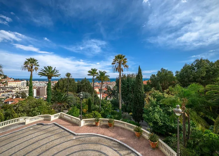 Terrasse D'azur - Sea View - Parking - Near Monaco - Private Park - Marques *