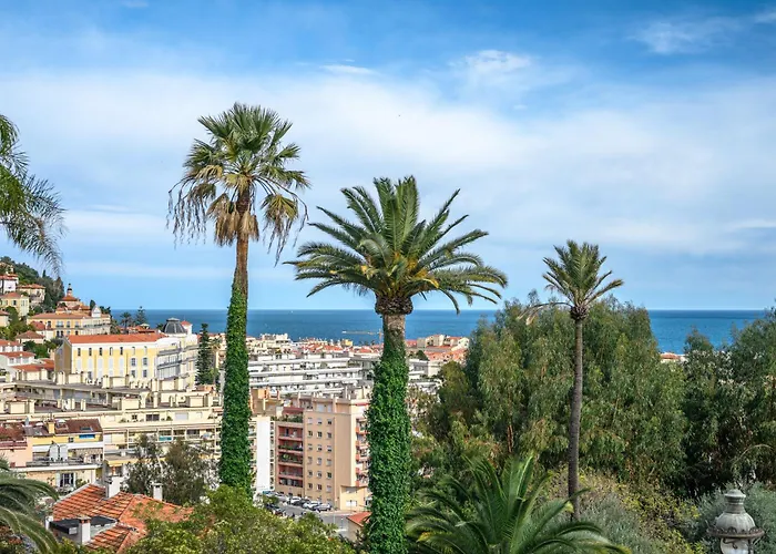 Terrasse D'azur - Sea View - Parking - Near Monaco - Private Park - Marques Апартаменты